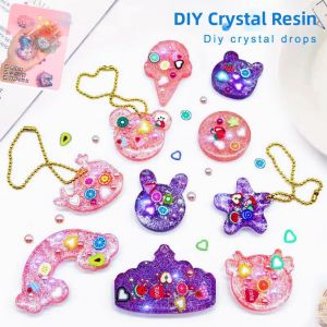 DIY Resin Toy Creative Pendant Keychain Crafting Kit