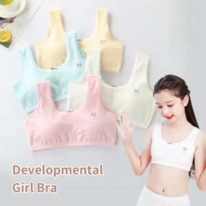 Áo Lót Học Sinh Dành Cho Bé Gái Dậy Thì Mút Mỏng Thấm Hút Mồ Hôi Thoáng Mát