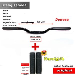 Stang sepeda anak & dewasa standar stang kawa oversize sepeda lipat mini minio federal fixie mtb dll