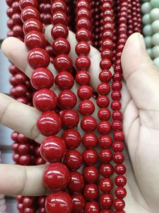 Red and maroon Cinabar Cenabar stone natural stones perfect for bracelet
