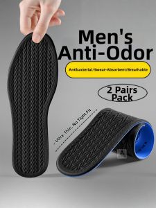 LINGMIAO | Odor Prevention Antibacterial Comfortable Mens Insoles