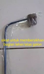Sikat Pembersih Galon dan Jerigen Sikat Gagang Panjang Pembersih Jerigen dan Galon Manual 1 Set Isi 3 Sikat
