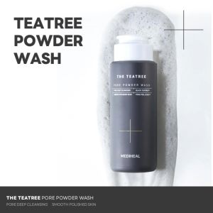 MEDIHEAL The TeaTree Calming | Pore Powder Wash 50g - Deep yet gentle cleansing w/ creamy bubbles