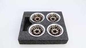 1.9" Adjustable Offset CNC Aluminum Beadlock Wheels for 1/10 RC Crawler TRX4 TRX6 SCX10 GEN8 RC4WD D90 Upgrade Parts