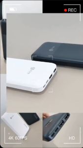 V2S PB10B 10000mah Dual Input And Output Slim And Lightweight Fast Charger Portable Power Bank Micro Type-C Lightning