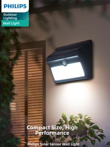 Philips | Solar Outdoor Motion Sensor Waterproof Wall Light