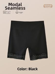 Anyoumian | High Waist Safety Pants Womens Modal Cotton No Roll Edge Pure Cotton Crotch Two-In-One Ladies Boxer Shorts Comfortable Underwear