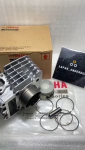 BLOK SEHER BLOK CYLINDER ASSY PISTON+RING PISTON YAMAHA JUPITER Z BURHAN VEGA R NEW VEGA R LAMA 5TP 5TN 4S9 2000 SAMPAI 2008 BARU GRES ORIGINAL ASLI YAMAHA