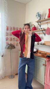 Ahalf - Low back ribbed bodysuit เสื้อบอดี้สูทผ้าริบปรับสายได้มีกระดุมสแนปด้านล่าง