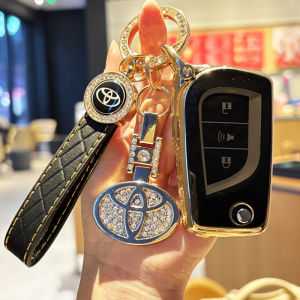 toyota Car key remote case for Hilux TDI INNOVA FORTUNER Corolla Gil/Xei keychain
