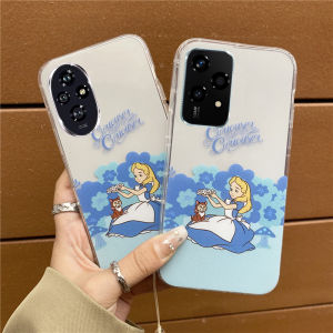 ใหม่ เคส Phone Case Honor 200 Pro Honor200 Lite 90 Lite 70 5G เคส หลังแบบนิ่มลายการ์ตูนน่ารักสุดฮอตสำหรับเคสมือถือโปร่งแสงเจ้าหญิงบาร์บี้เจ้าหญิงบาร์บี้กันตก2024