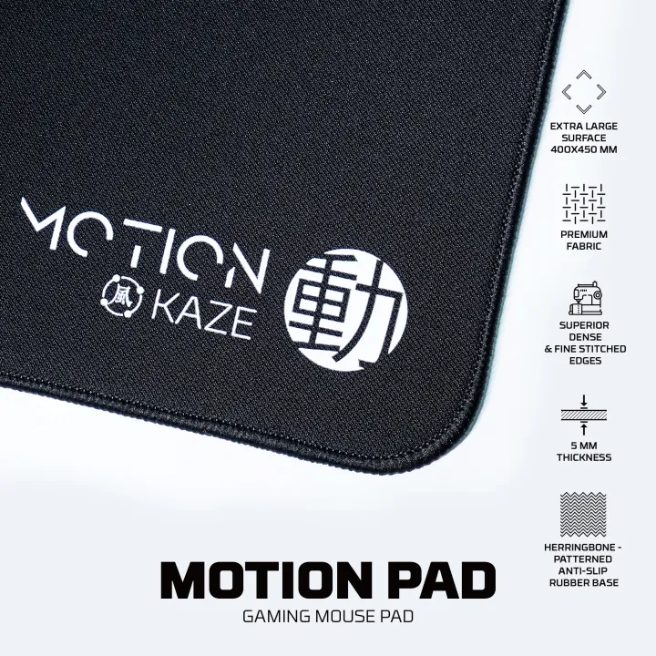 FANTECH MONTION PAD MMT451 Gaming Mouse Pad 400x450x5mm Neutral Control Large Size Mouse Mat Sunken Stitch Mat For CSGO PUBG LOL