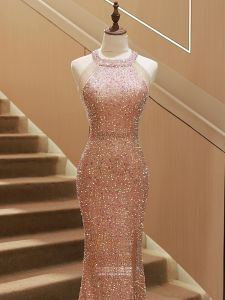 ชุดราตรีเซ็กซี่สไตล์เจ้าหญิงสุดหรูหรา ชุดแต่งงานฤดูร้อน 2023 แขนกุด กระโปรงทรงหางปลา ผ้าฝ้ายผสมยางยืด ชุดราตรีสุดหรู