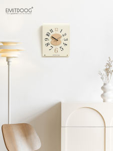 Elegant Large Wall Clock No Drilling Required Living Room Home Decor Artistic Creative Clock for Wall Hanging New 2025 Model