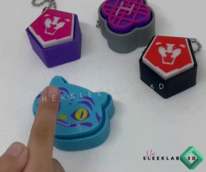 HERSLEEKLAB 3D PRINTED INSPIRED KPOP DEMON HUNTERS CLICKER SWITCHES KEYCHAIN HUNTRIX SAJA BOY DERPY TIGER
