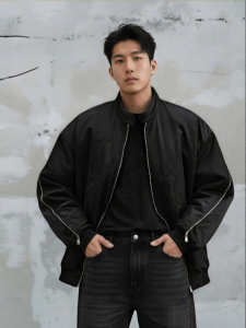 LUJIAMEN | Thickened Large Size Loose Warm Exercise Baseball Jacket