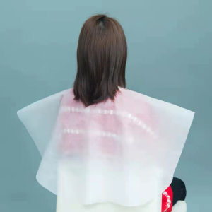 Disposable Shawl Hot Hair Dyeing Cloth for Hair Treatment Hair Salon Hair Salon Special Shawl Thicken Non-Woven Fabric Waterproof Oil-Proof