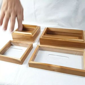 LusioSB Tempat Tisu Estetik Kayu Jati Kotak Tissue