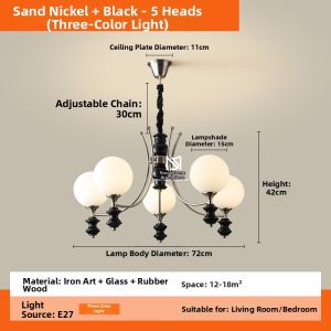 MOYU | Wabi-Sabi Style Black Pendant Light