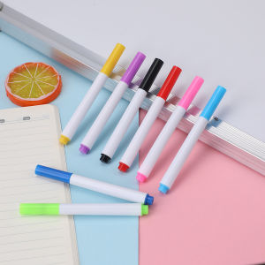 Easy to Wash Colorful Whiteboard Pen Childrens Blackboard Pen Drawing Board Pen Writing Pen Erasable Ink Non-Re Refillable