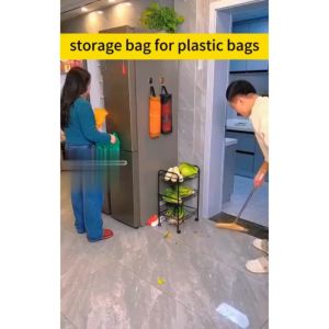 Tempat Penyimpanan Kantong Plastik Dispenser Kantong Plastik WMO BC5526