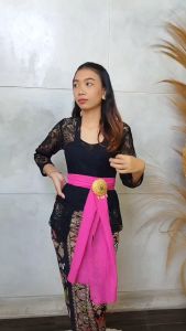 SudanBali (HANYA KEBAYA) Baju Kebaya Jadi Brokat Sofia Korean Lace Jumbo Kebaya Bali Modern Wisuda