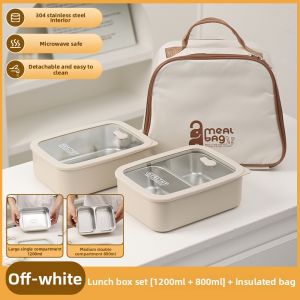 Microwave Safe Large Capacity Stainless Steel Lunch Box