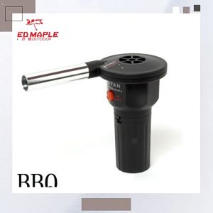 แบบพกพา แบตเตอรี่ ขับเคลื่อนบาร์บีคิวพัดลมเป่าลมสําหรับกลางแจ้ง แคมป์ปิ้ง ปิคนิคเตาถ่านย่างบาร์บีคิว