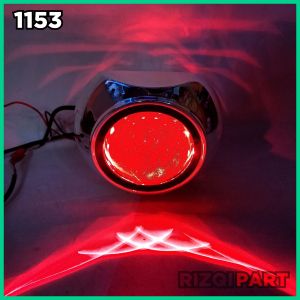 Vahid Biled projie E7 paket komplit | led projector 3 inch purple HD lens satuan