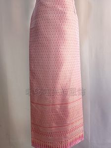 Trendy Tai Ethnic Long Skirt High Waist Slimming Versatile Southeast Asian Style Womens Fashionable Commute A-Line Midi Skirt