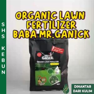 Baba Mr Ganick Organic Lawn Fertilizer Lawn Grass Baja Organik Rumput Hijau 草坪肥料 SHS Kebun