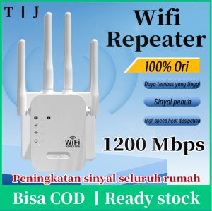 TommyJerry WiFi Repeater Penguat Sinyal WiFi 1200Mbps