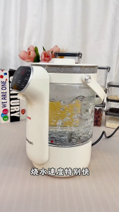 SG【ReadyStock】Zemkon Hot Water Bottle WaterLevelClear HeatGuardCover CordManageSystem HomePourPerfect AntiSpillDesign