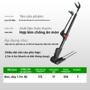 LIUZHIQIANG | Giá Đỡ Cây Đũa Cá Đa Năng Gắn Đất