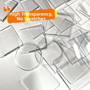 XICAI | Handmade DIY Transparent Acrylic Magnet Material Kit Square