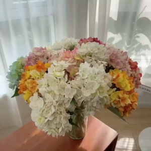 80cm artificial silk hydrangea flower suitable for wedding table decoration