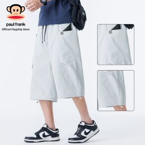 Paul Frank | Quick-Drying Ice Silk Loose Thin Fit Seven-Eighths Pants
