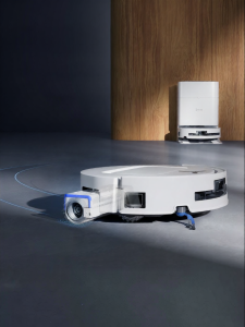 ECOVACS | Robot Dọn Dẹp Quét Và Lau Chùi Tự Động Có Bàn Chải Cuộn