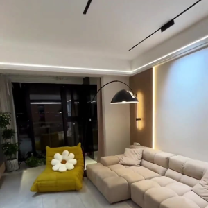 รางอลูมิเนียม LED หนา100% (รางไฟเส้น led อลูมิเนียมหนา) รางอลูมิเนียม LED รางไฟริบบิ้น (รางยาว 1เมตร +อุปกรณ์กิ๊บล็อค)