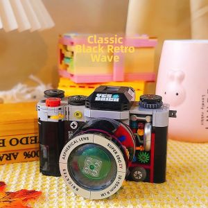 BRICK YES | Retro Camera Simulation Model Building Blocks Assembly Toy Gift