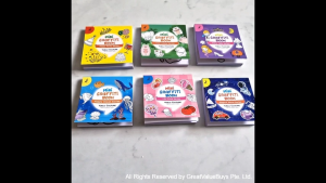 SG stock Colouring Goodie Bag Set Pre-packed for Kids Children Birthday Party Ready Packed clay
