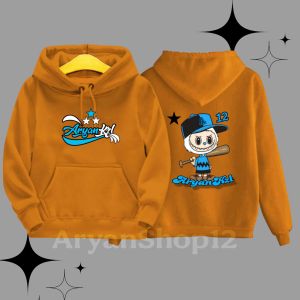 jaket hoodie anak labubu untuk usia 2 sampai 13 swater anak laki laki jaket anak murah