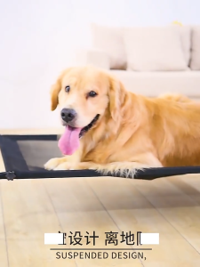 ที่นอนหมา ที่นอนสัตว์เลี้ยง เปลสัตว์เล ขนาดใหญ่ ระบายอากาศ กันความชื้นได้ดี ผ้าตาข่าย เตียงสัตว์เลี้ยง ถอดและล้างน้ำได้