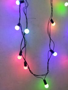 Lampu Hias Tumblr Bola 40 Lampu 6 Meter / Lampu Hias / Lampu Natal Anggur Besar
