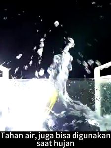 Garansi 30 tahun Headlamp LED 500W Penerangan terus menerus selama 800 H senter super terang lampu depan luar yang kuat lampu depan tahan air sensor gerak senter berkemah senter kepala