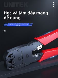 YUEYUZHE | Dụng Cụ Mạng Đa Năng Kìm Bấm Đầu Crystal Dụng Cụ Lắp Đặt