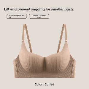 Push-up & Lift Bra with Side Support and Anti-sagging Wireless Seamless