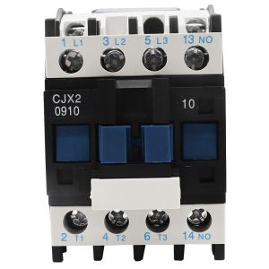 CJX2-0910 AC Contactor 9A Din Rail Magnetic Contactor 220V 380V Coil Voltage 50/60HZ Contactors