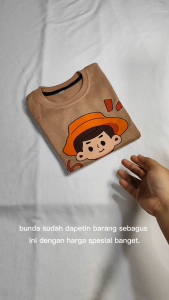 Baju Kaos Toy Story Anak Laki Laki - Atasan Anak Cowok Harian Karakter Woody Lucu Umur 1 - 10 Tahun