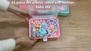 ส่งในไทย ของเล่นเขย่า ฟรีกล่องเก็บ โมบายเด็ก ยางกัด